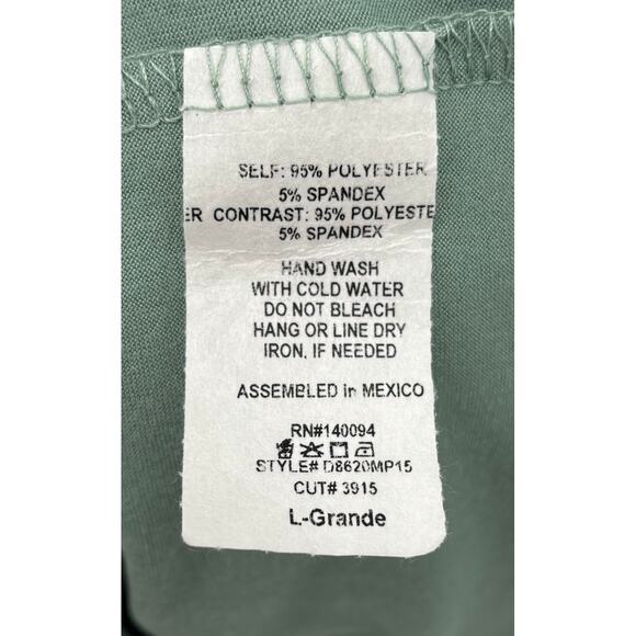 See You Monday Green Ombre Multicolored Maxi Dress Size L - Picture 5 of 5